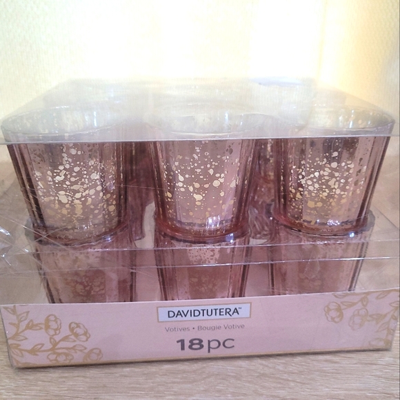 David Tutera Accents David Tutera Decor Rose Gold Bougie Votive
